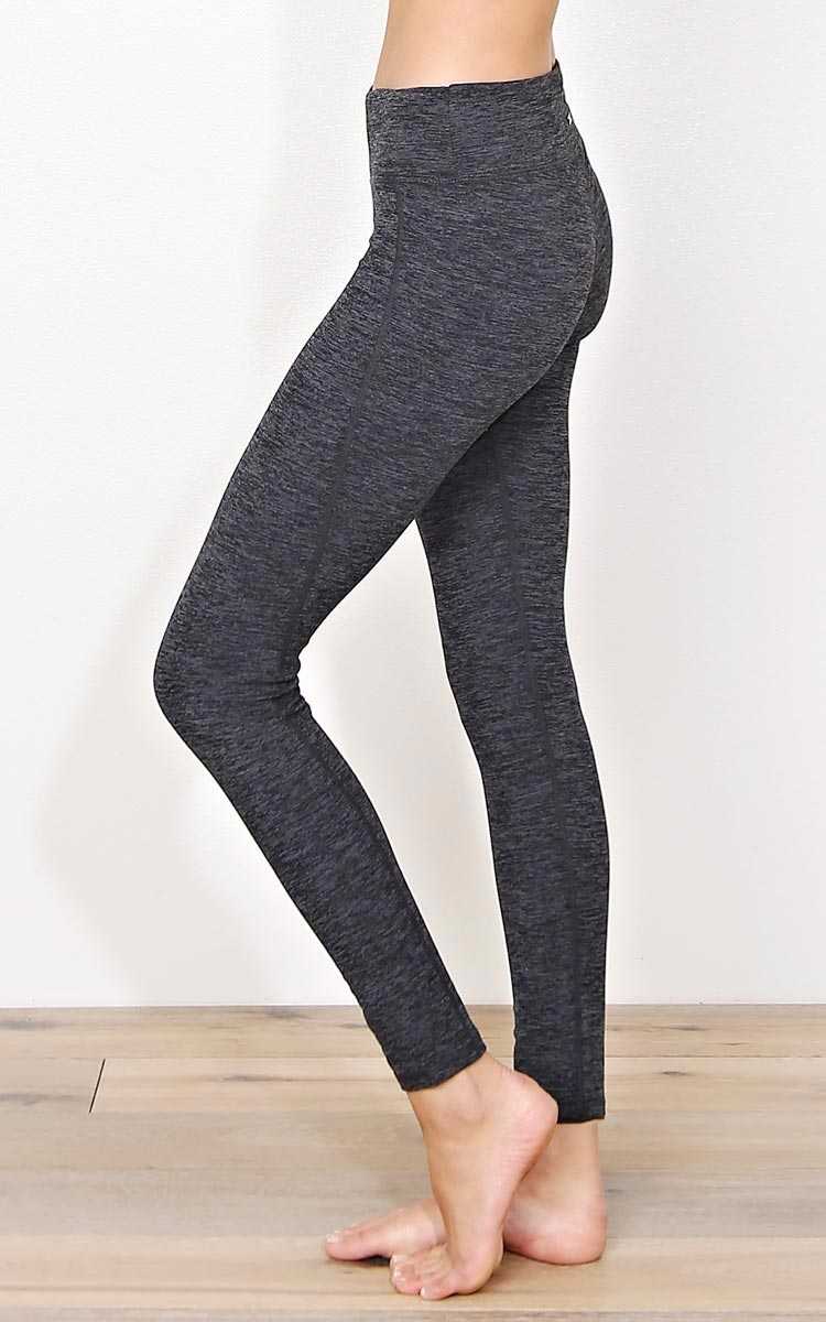 High Kicks Workout Leggings - SML - Charcoal in Size Small by Styles For Less