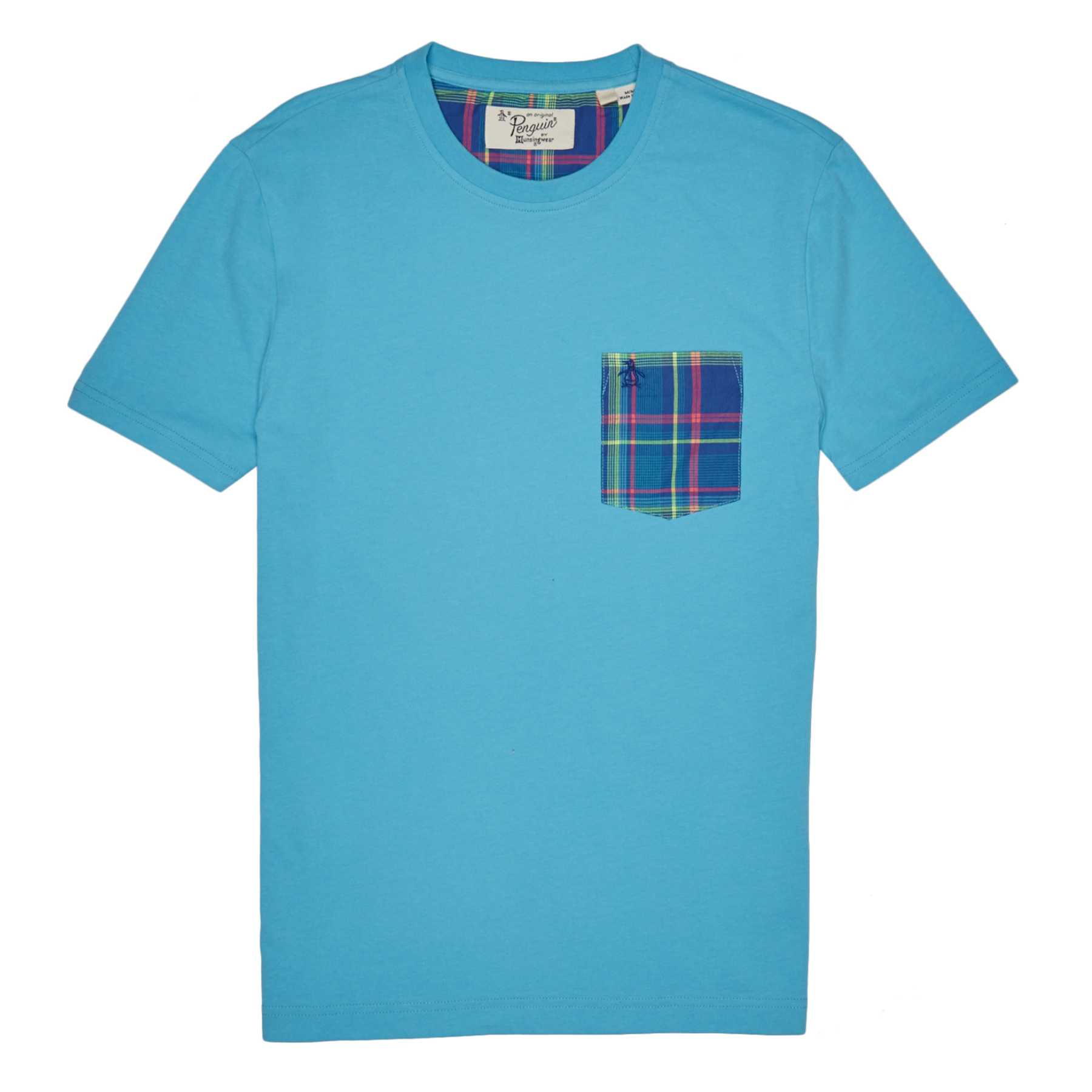 Original Penguin PLAID POCKET TEE