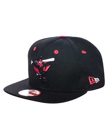 NEW ERA MENS Black Accessories / Caps Snapback One Size