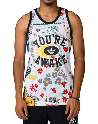 adidasENS White Clothing / Tank Tops
