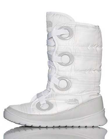 THE NORTH FACE WOMENS White Footwear / Boots 10