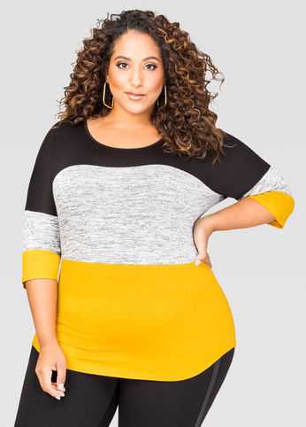 Dolman Colorblock Top