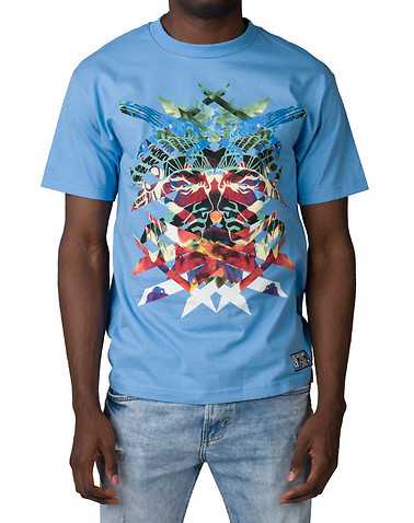 HUSTLE GANG MENS Medium Blue Clothing / Tops