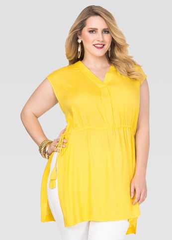 Cinch Waist Tunic