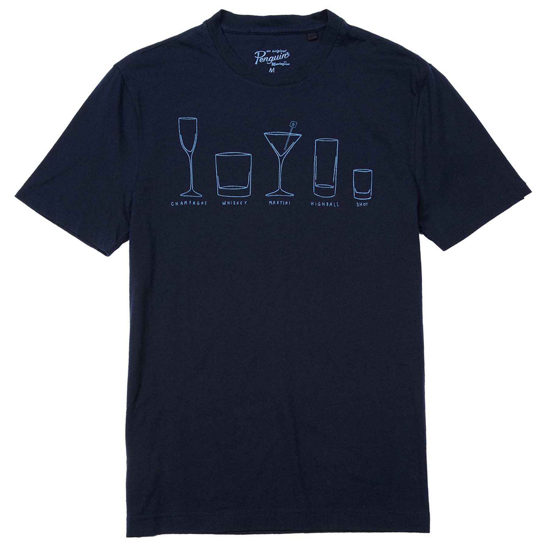 Original Penguin HAVE A GLASS ON ME TEE