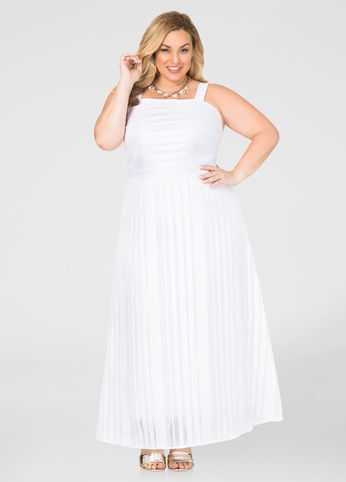 Shadow Stripe Maxi Dress