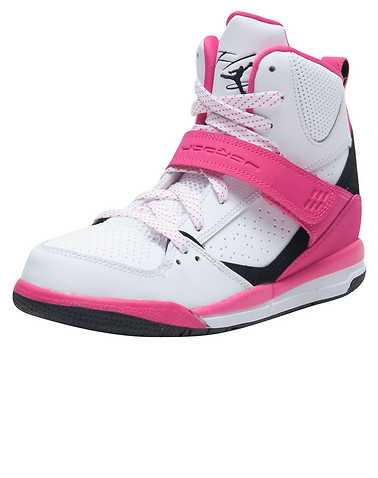 JORDAN GIRLS Pink Footwear / Sneakers