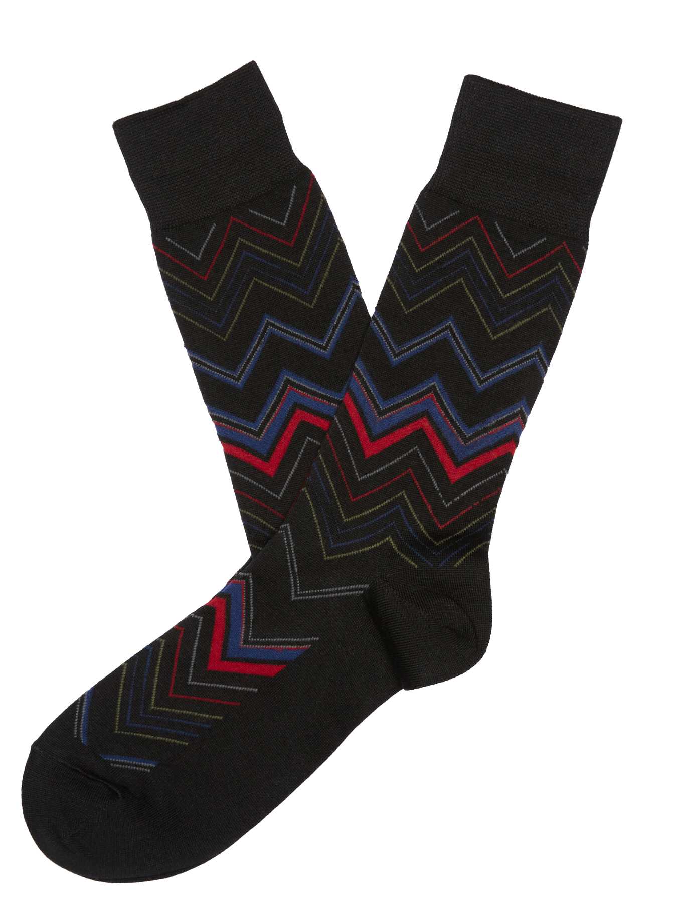 Perry Ellis Rhythm Chevron Sock