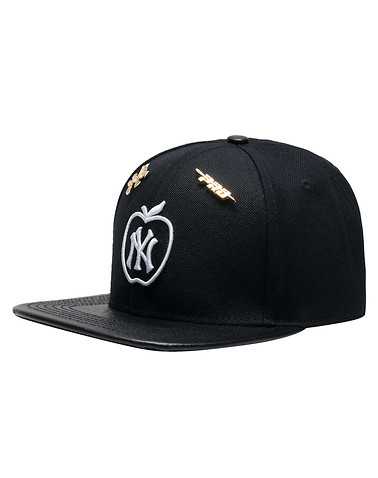 PRO STANDARD MENS Black Accessories / Caps Snapback OSFM