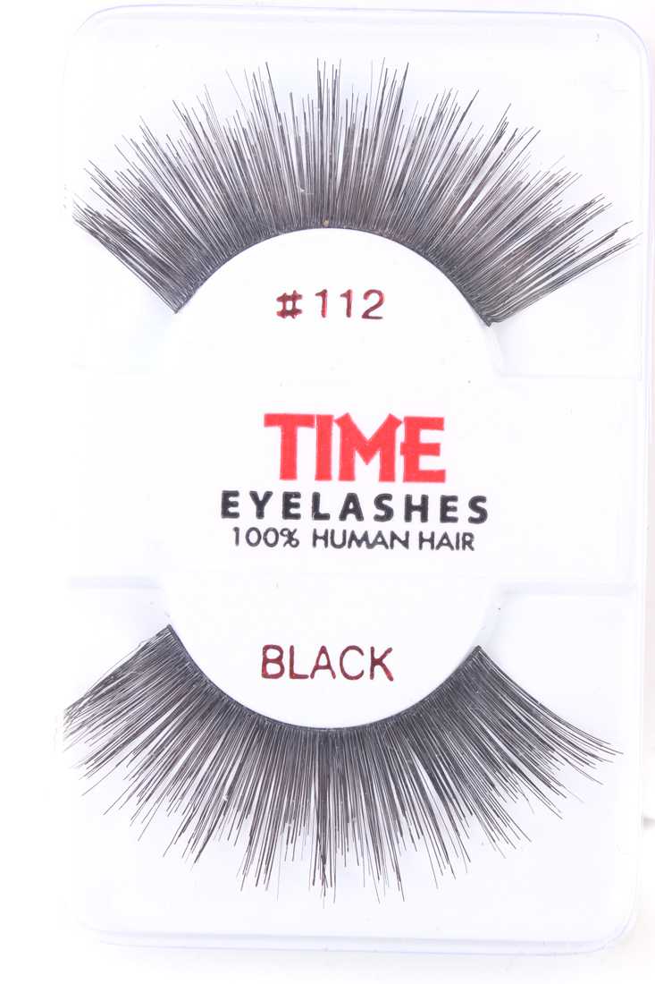 Black Thick Long Full Glamour Human Hair Eyelashes