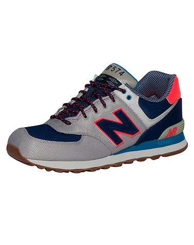 NEW BALANCE MENS Grey Footwear / Sneakers