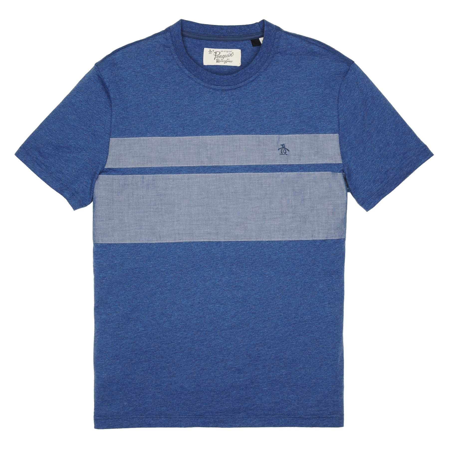Original Penguin CHAMBRAY APPLIQUE TEE