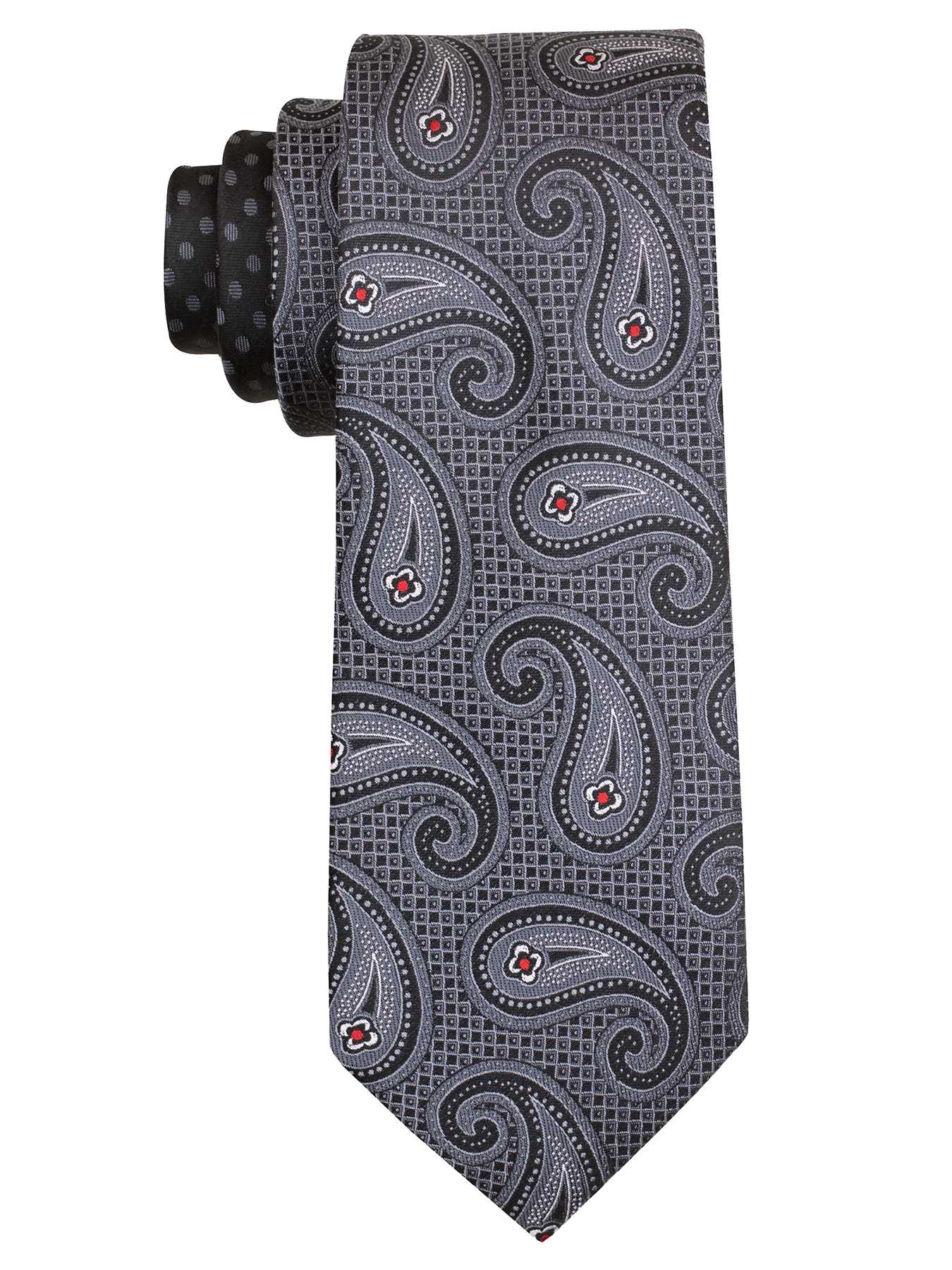 Perry Ellis Florette Paisley Silk Tie
