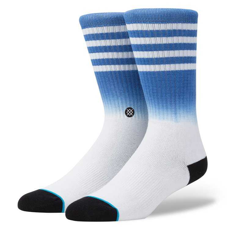 Stance Bobby (White) classic crew light Socks