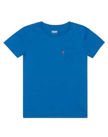 LEVIS BOYS Blue Clothing / Short Sleeve T-Shirts