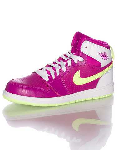 JORDAN GIRLS Pink Footwear / Sneakers 3Y