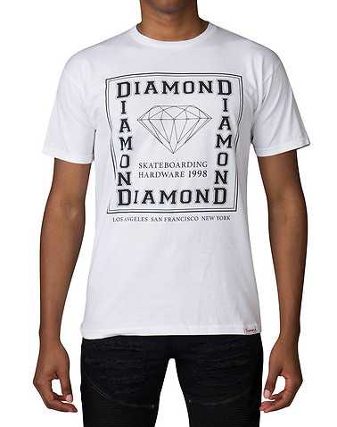 DIAMOND SUPPLY COMPANYENS White Clothing / Tops