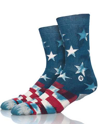STANCE MENS Navy Accessories / Socks L/XL