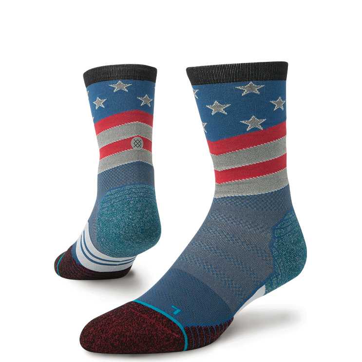 Stance Slanty Crew FUSION RUN Socks
