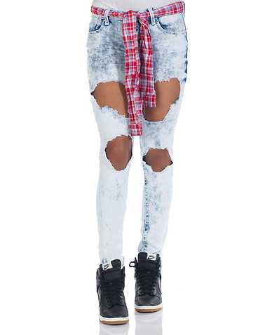 ESSENTIALS WOMENS Blue Clothing / Jeans 1