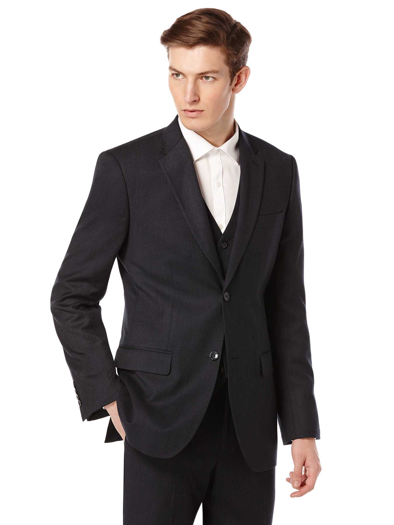 Perry Ellis Modern Fit Neat Suit Jacket