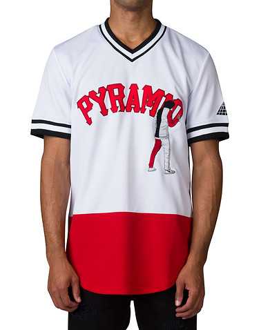 BLACK PYRAMID MENS White Clothing / Tops