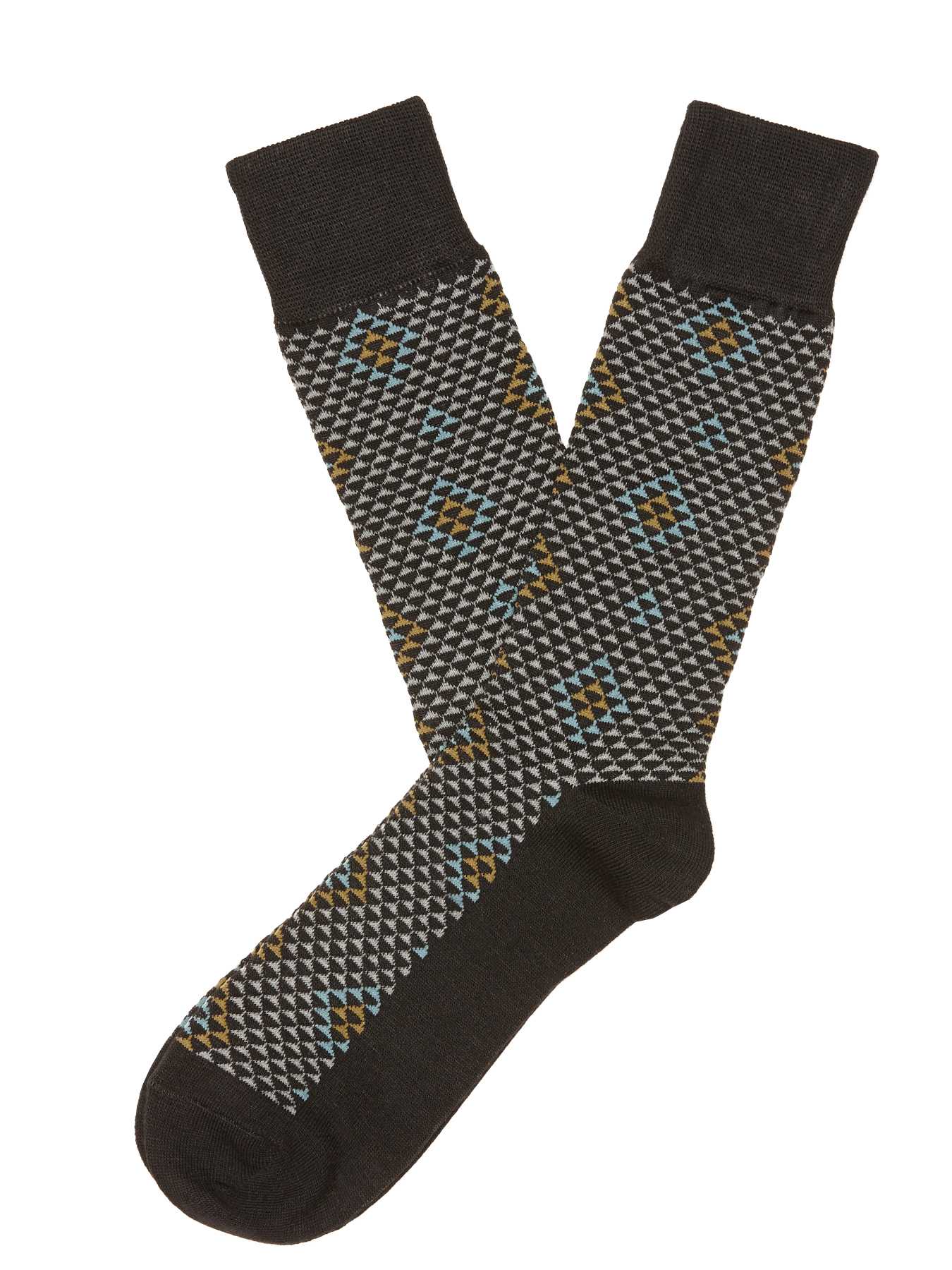 Perry Ellis Aztec Split Socks