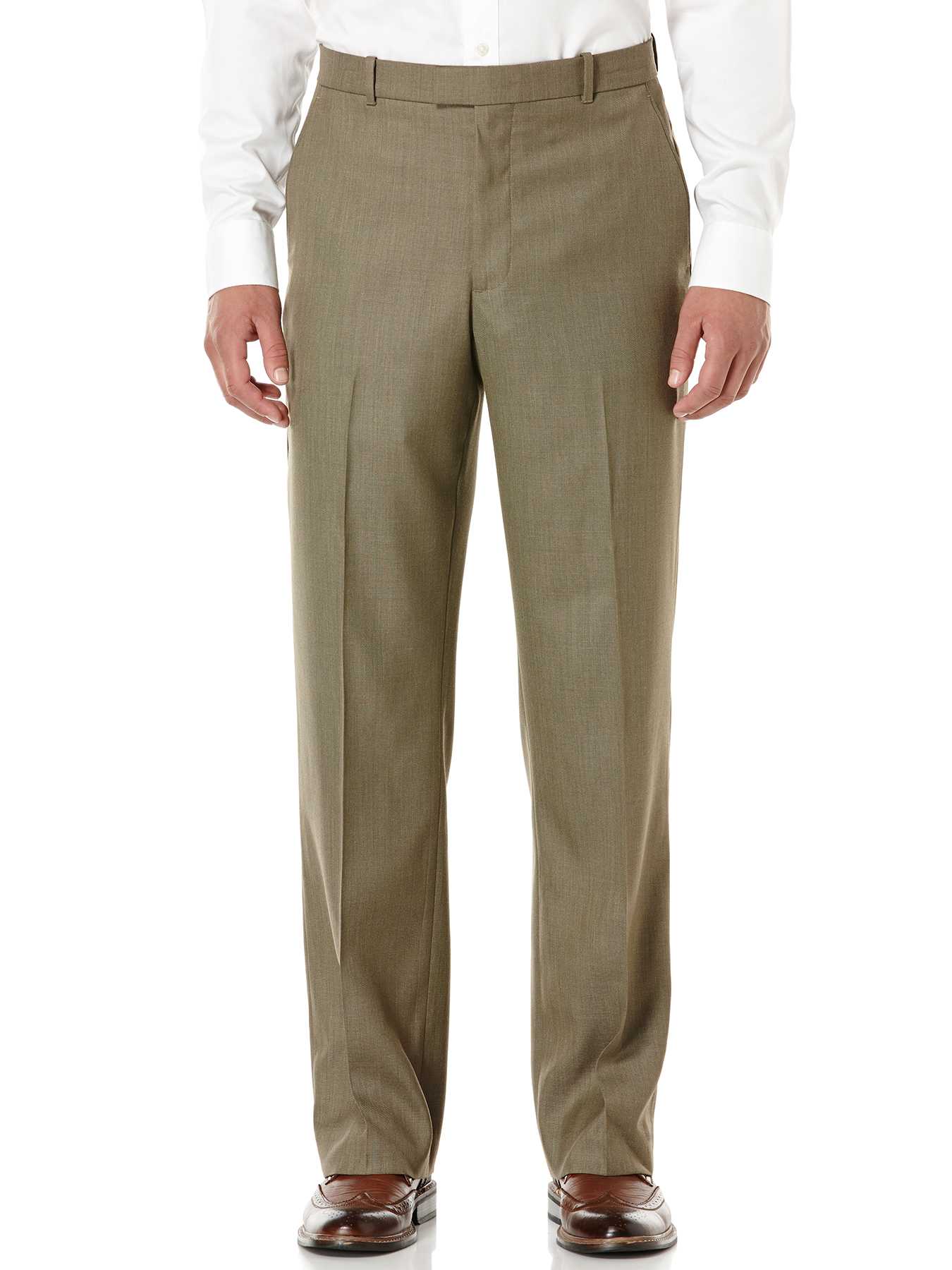 Perry Ellis Sharkskin Classic Fit Portfolio Pant