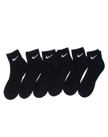 NIKE MENS Black Accessories / Socks L