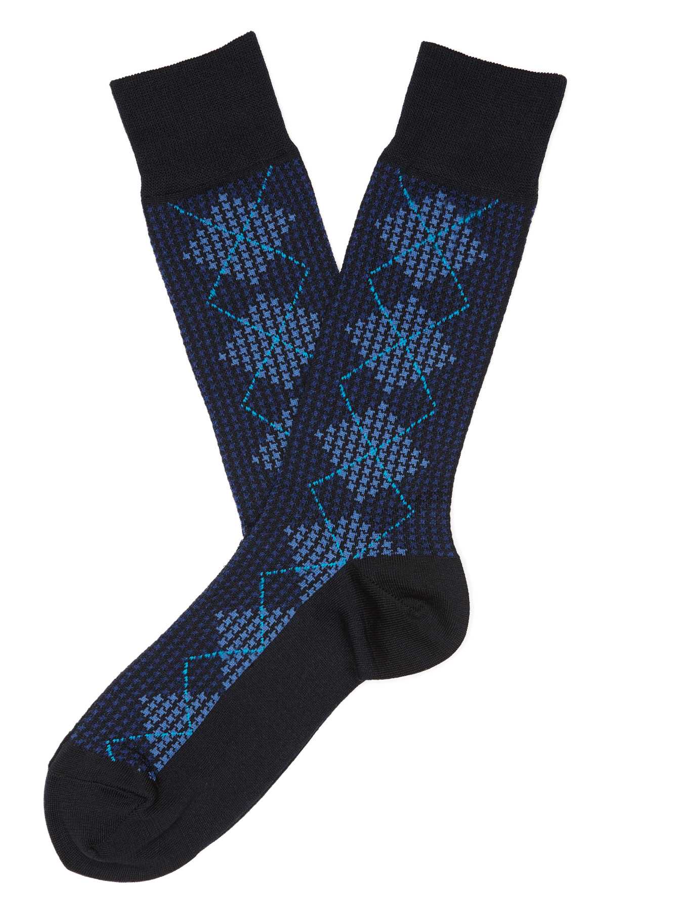 Perry Ellis Mini Houndstooth Sock