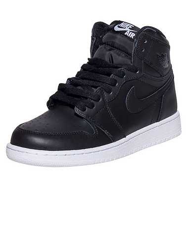 JORDAN BOYS Black Footwear / Sneakers