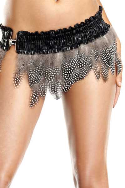 White Feather Skirt