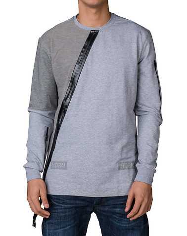 HUDSON OUTERWEARENS Grey Clothing / Tops
