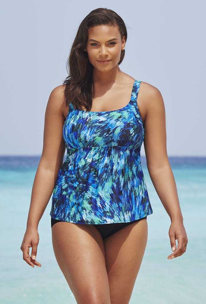 City Lights Flared Tankini
