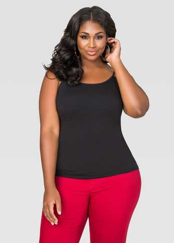 Cotton Spaghetti Strap Tank