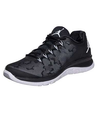 JORDAN MENS Black Footwear / Sneakers