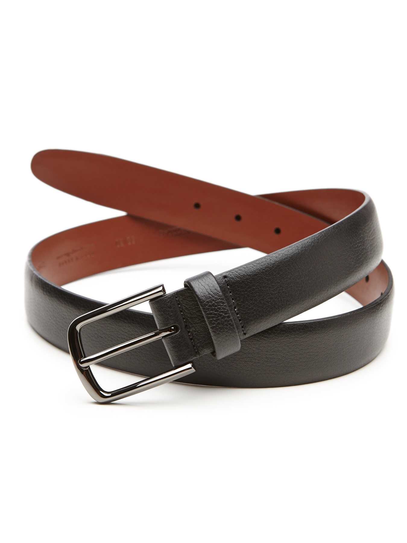 Perry Ellis Park Ave Leather Belt