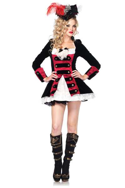 Charming Pirate Captain Costume