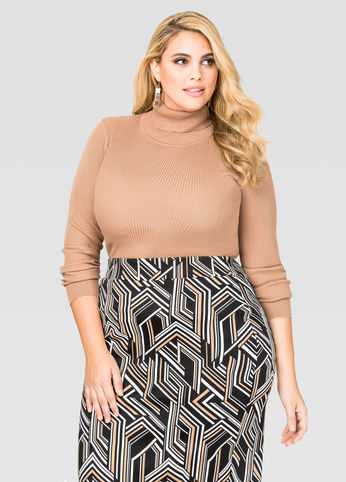 Basic Ribbed Turtleneck