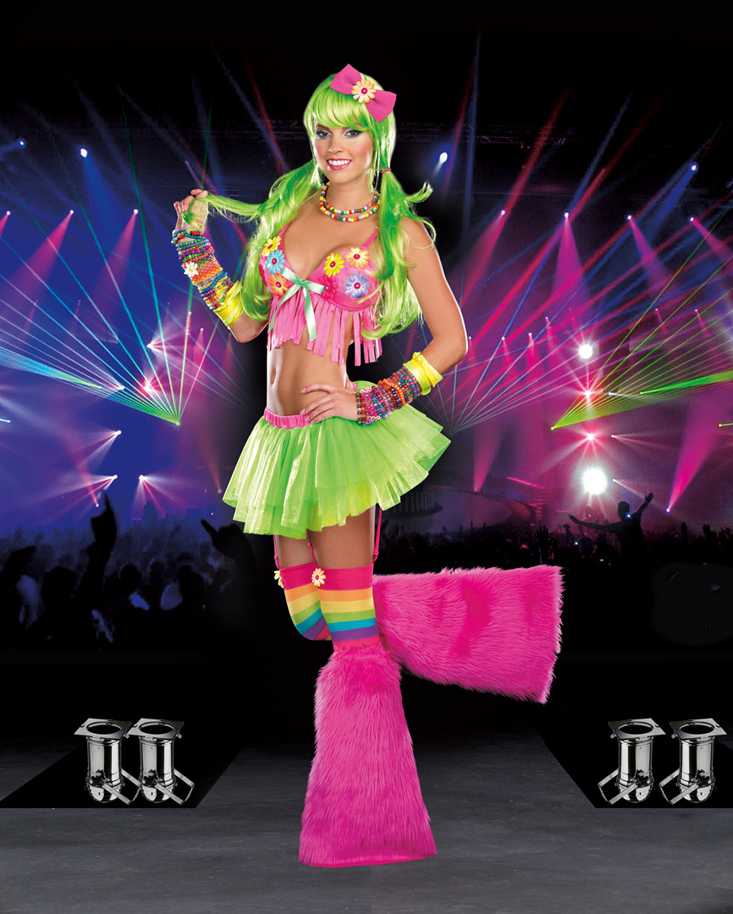4 PC. Dazed Costume