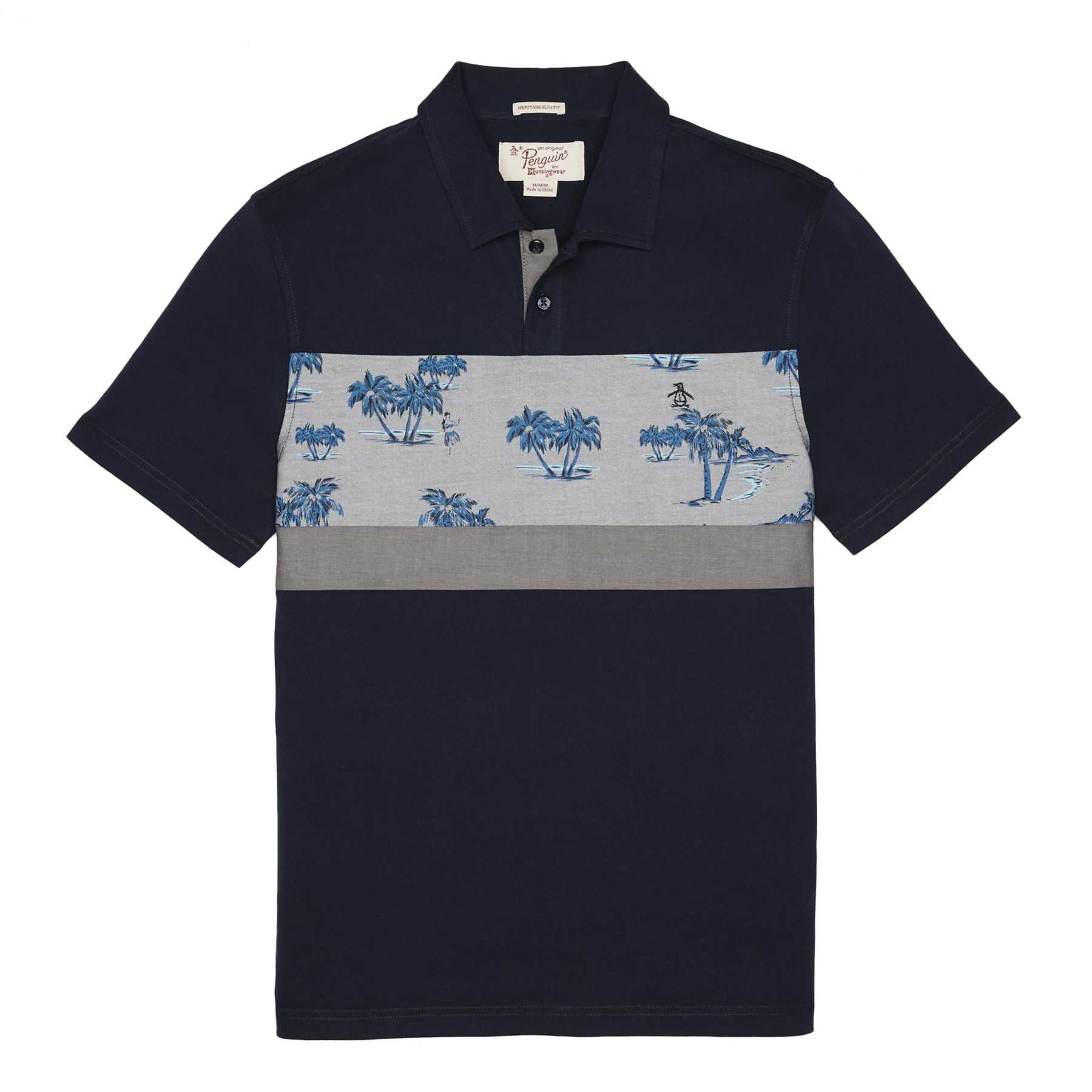 Original Penguin MIXED MEDIA POLO