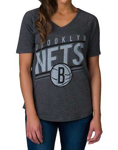MITCHELL AND NESS WOMENS Grey Clothing / Tops