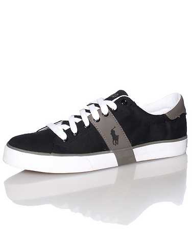 POLO FOOTWEAR MENS Black Footwear / Casual