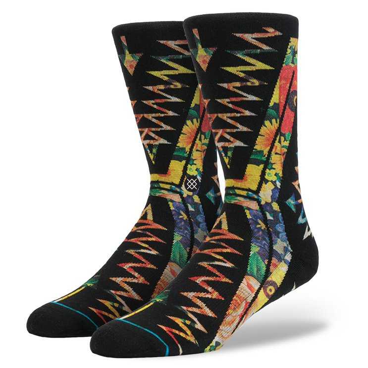 Stance Compass YEL M 200 needle Socks
