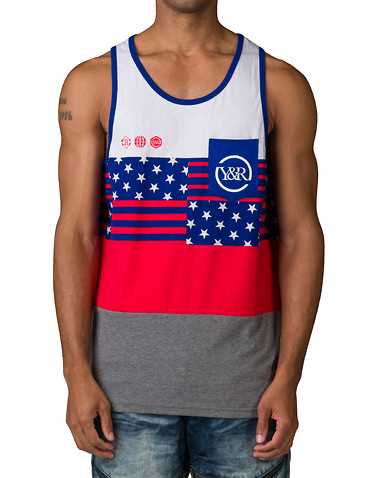 YOUNG AND RECKLESSENS White Clothing / Tank Tops