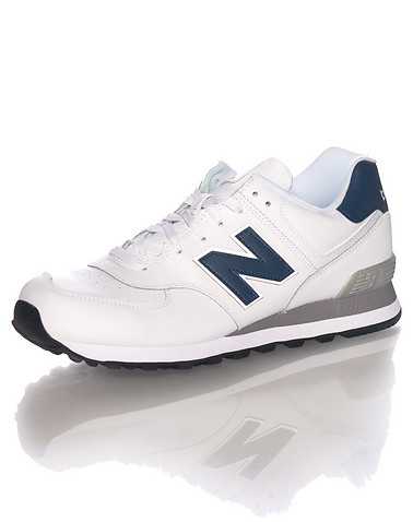 NEW BALANCE MENS White Footwear / Sneakers 10.5