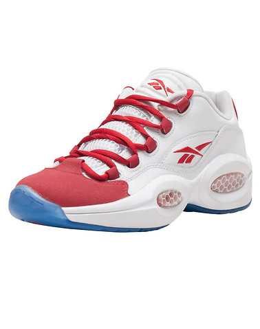 REEBOK GIRLS White Footwear / Sneakers 3.5Y