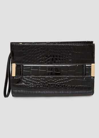 Front Slot Wristlet Clutch