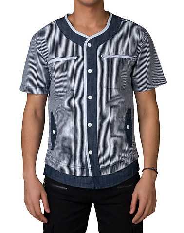 DECIBEL MENS Blue Clothing / Tops L