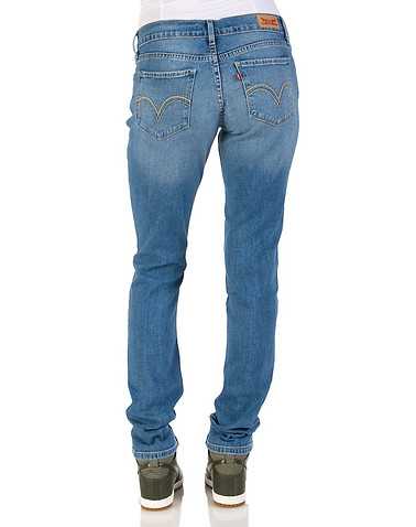 LEVIS WOMENS Blue Clothing / Jeans 3